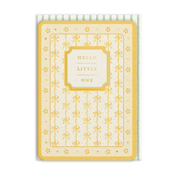 Ohh Deer - Hello Little One Yellow Ribbon