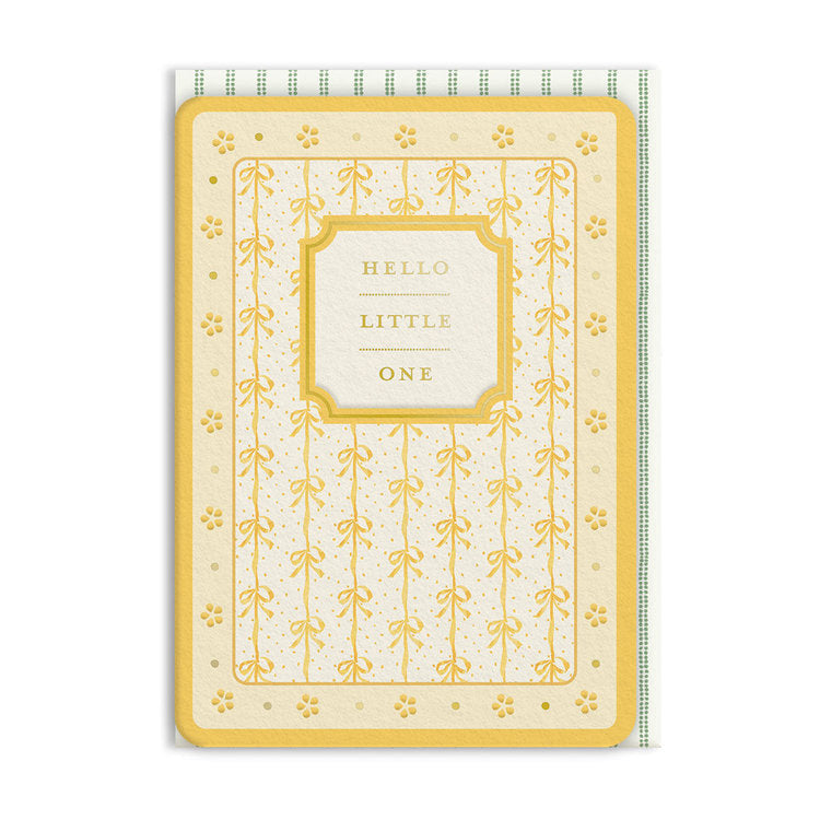 Ohh Deer - Hello Little One Yellow Ribbon