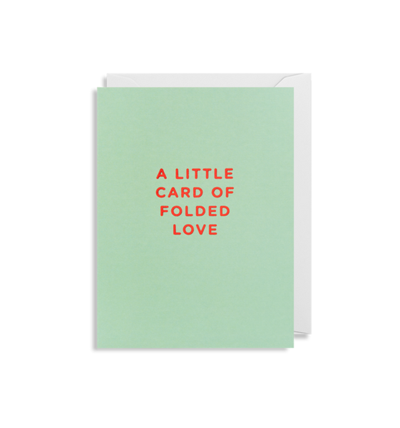 Lagom - Little Folded Card of Love