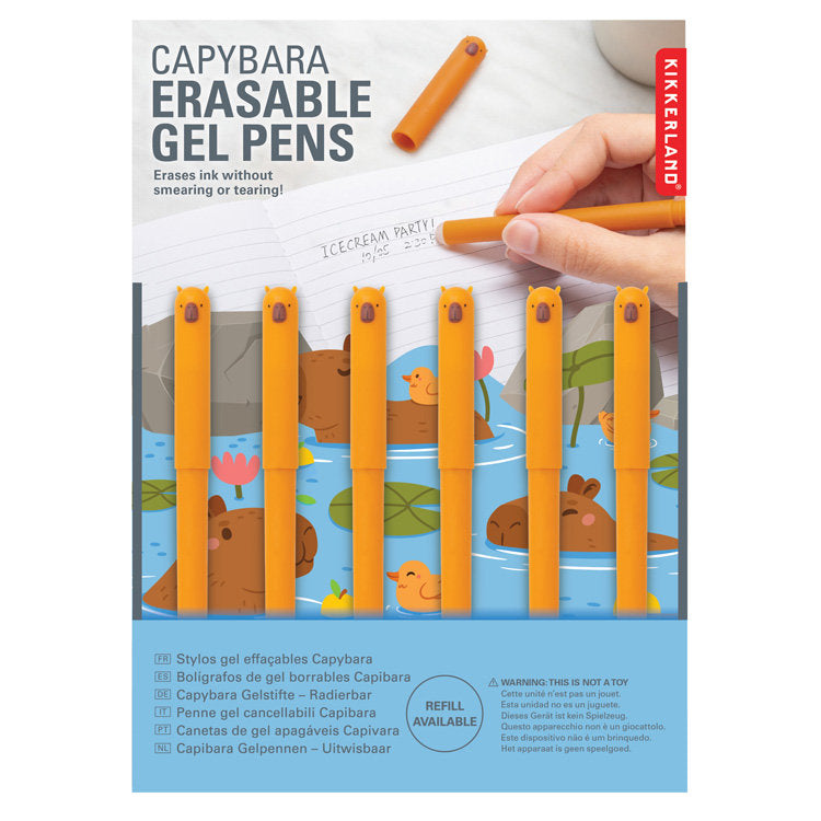 Kikkerland - Capybara Erasable Pen