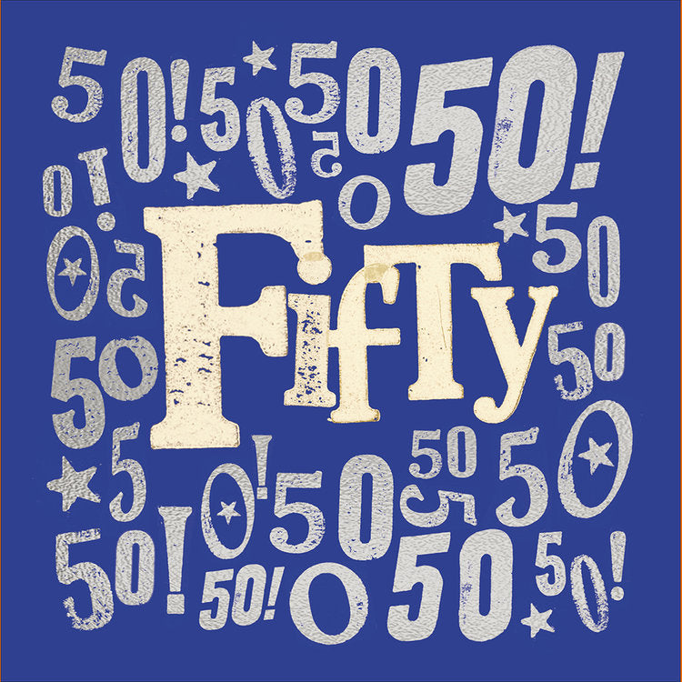 Woodmansterne - Numbers with 50