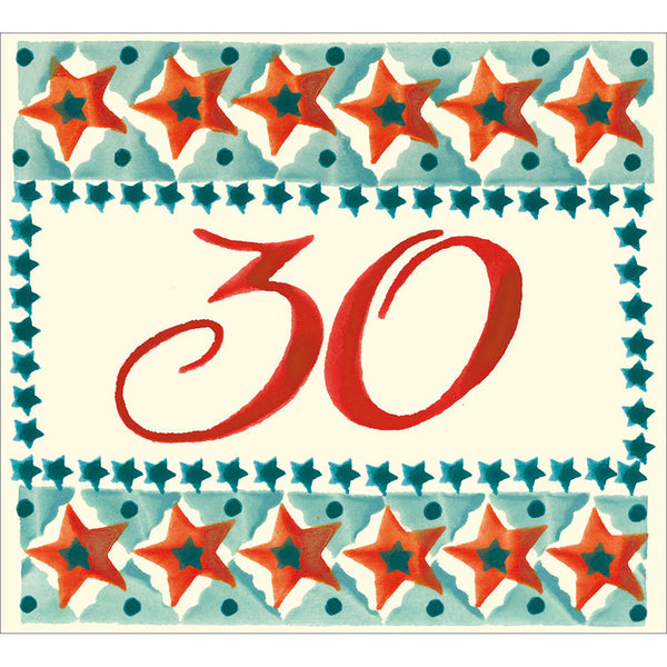 Woodmansterne - 30th Birthday Stars