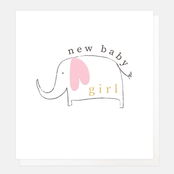 Caroline Gardner - Baby Girl Pink Elephant