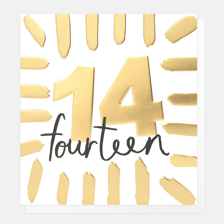 Caroline Gardner  - Shine Brushstrokes 14th Birthday