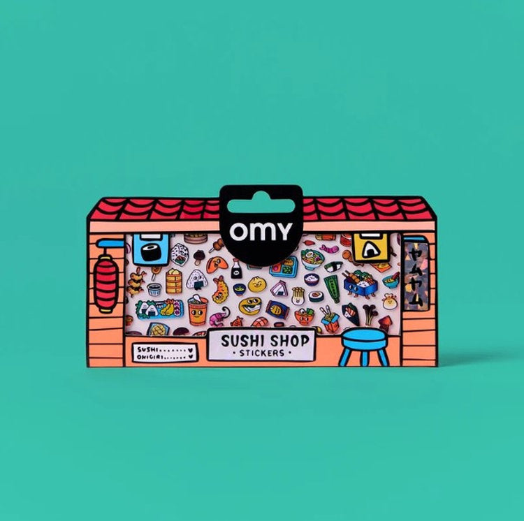OMY - STICKER BOUTIQUE - SUSHI SHOP