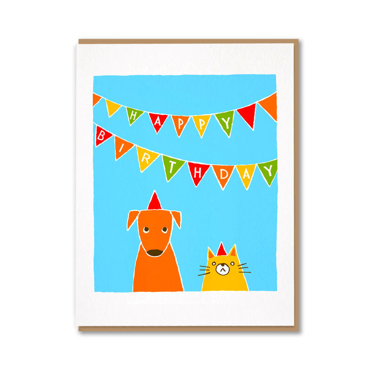 1973 - Birthday Cat And Dog