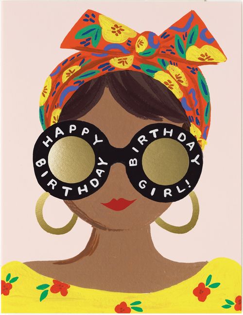 Rifle Paper - Birthday Girl Scarf