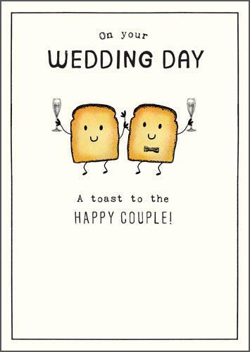 Etched - Toast to the happy couple