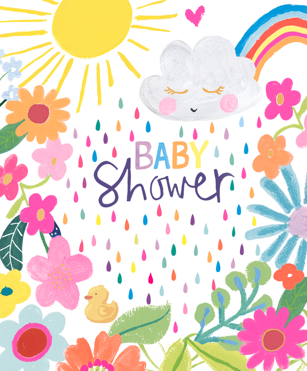 Paper Salad - Baby Shower