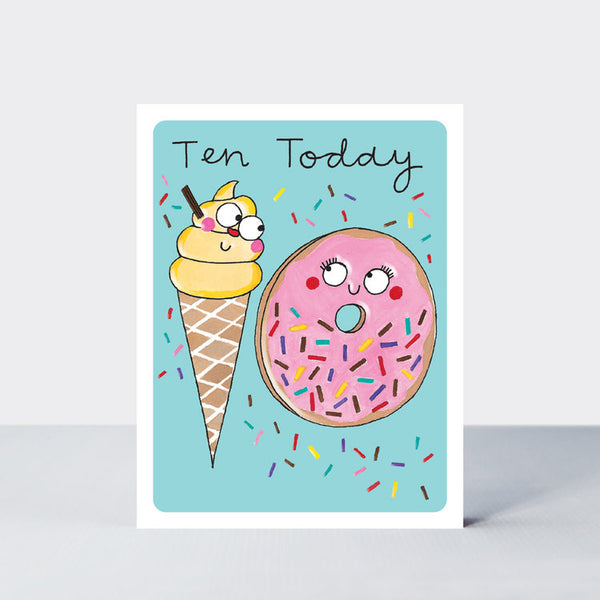 Rachel Ellen  - Age 10 Ice Cream and  Donut