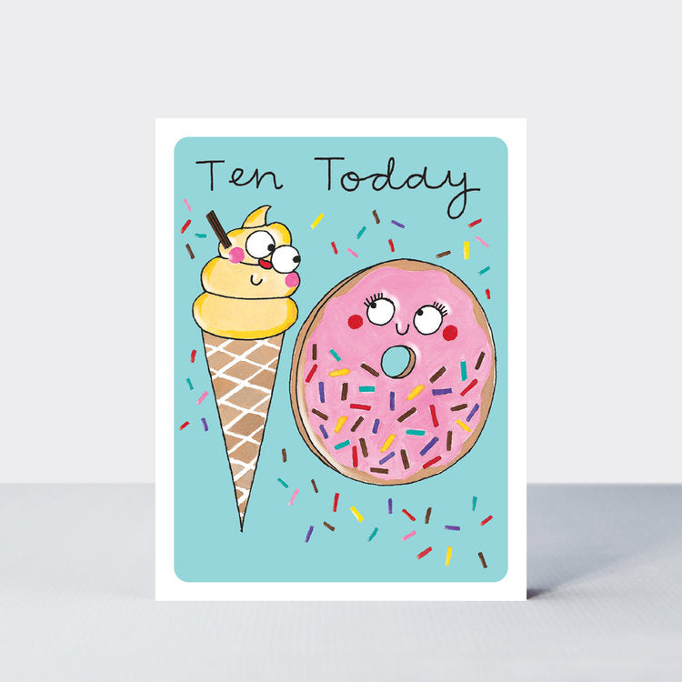 Rachel Ellen  - Age 10 Ice Cream and  Donut
