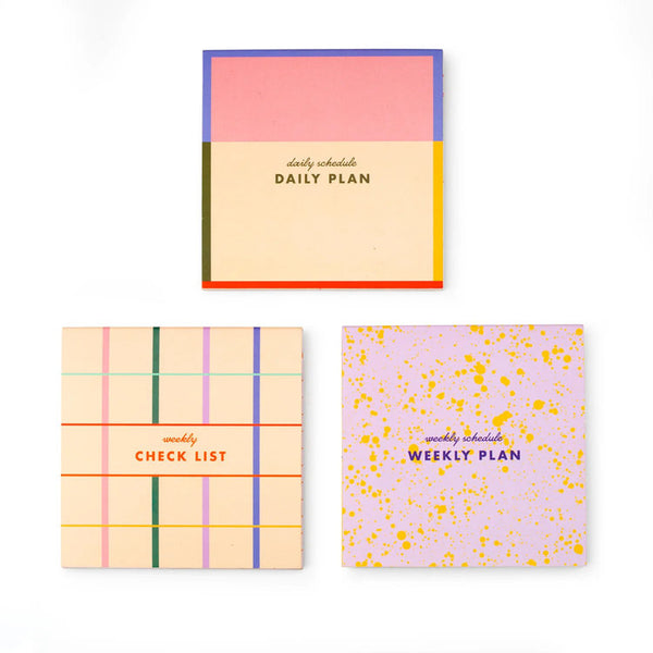 Kikkerland - Sticky Note Set Of 3