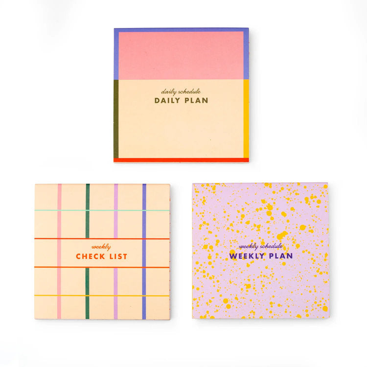 Kikkerland - Sticky Note Set Of 3