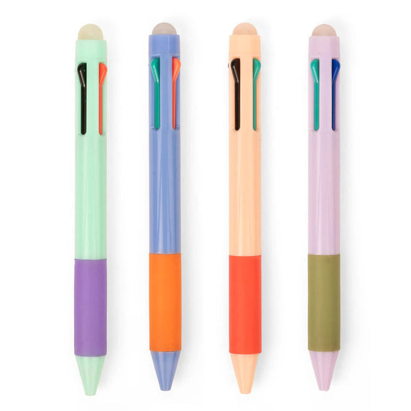Kikkerland - Multicolor Erasable Pen