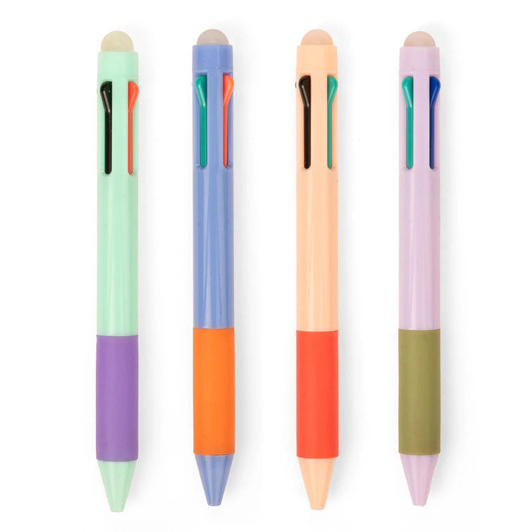 Kikkerland - Multicolor Erasable Pen