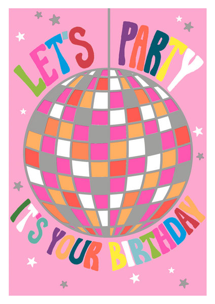 Paper Salad - Lets Party Disco Ball