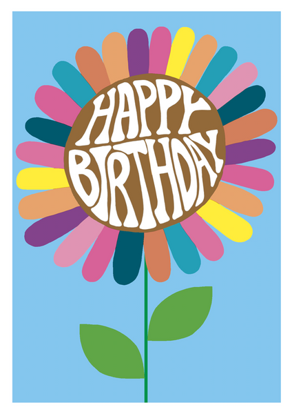 Paper Salad - Big Flower Birthday