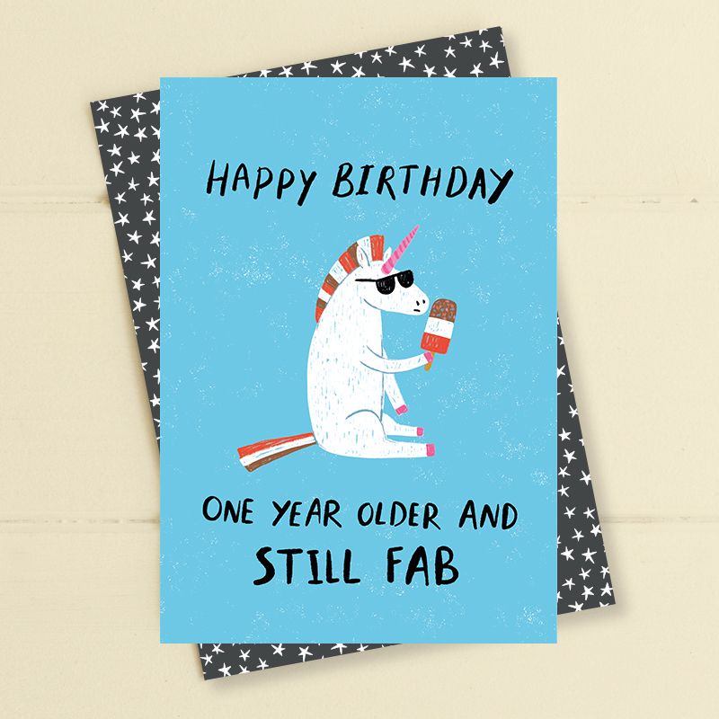 Dandelion Stationery - One Year Older and Still Fab