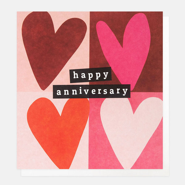 Caroline Gardner  - Anniversary Patchwork Hearts