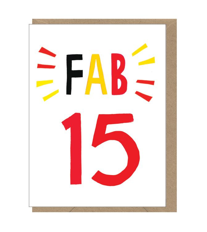 Mini Card -  Age 15