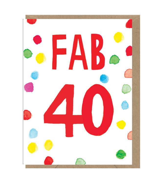 Mini Card -  Age 40