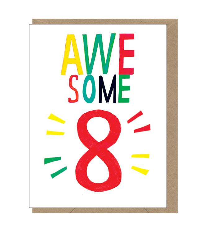 Mini Card -  Age 8