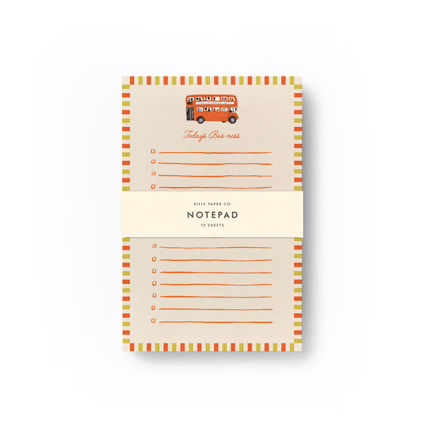 Rifle Paper - Today's Bus-Ness Notepad