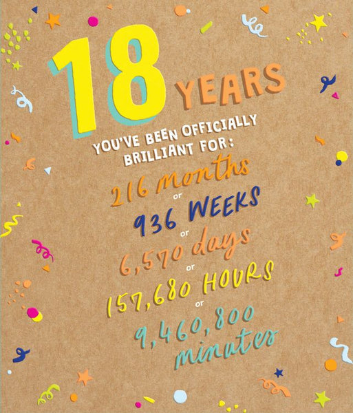 Paperlink - 18th Birthday