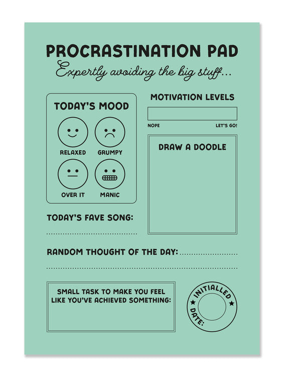 Stormy Knight - Procrastination Pad