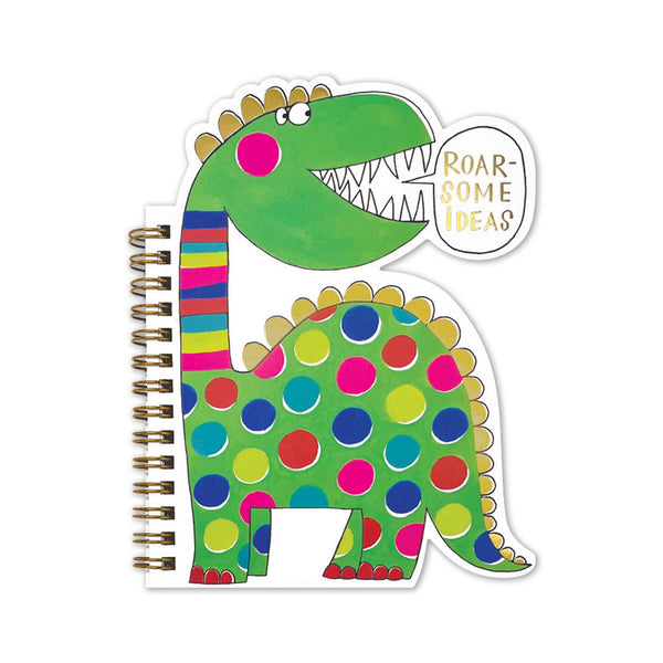 Rachel Ellen  - Shaped Notebooks - Dinosaur