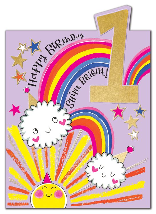 Rachel Ellen - Age 1 Rainbows