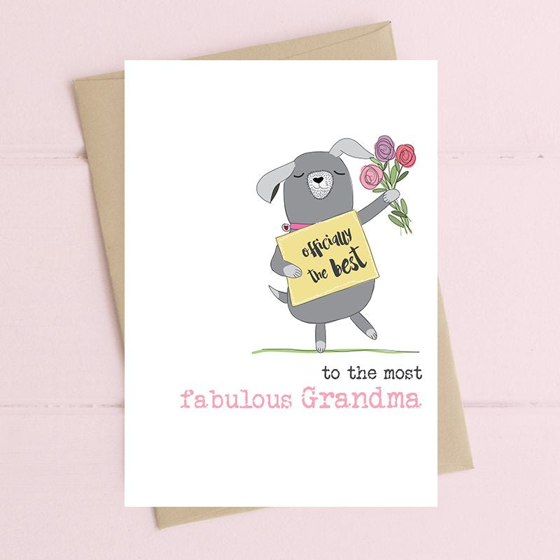 Dandelion Stationery - Fabulous Grandma
